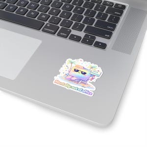 Mentally Out of Office Sticker | Burnout Humor Vinyl Decal | Work From Home | Office Humor Sticker | Gone Fishing | DSPlife image 6