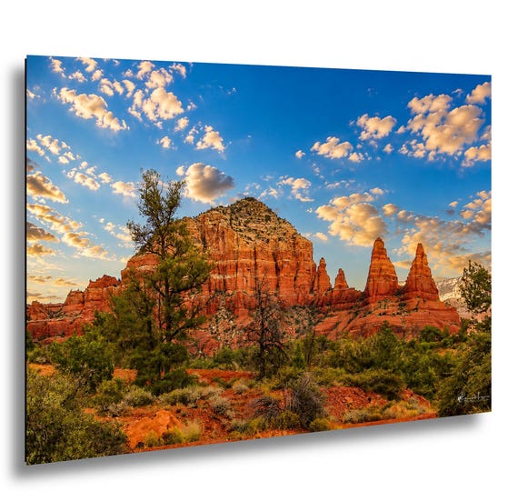 Sedona Wall Art | Cathedral Rock at Golden Hour
