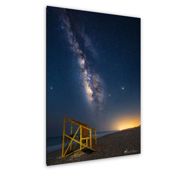 Milky Way Over the Jersey Shore | Fine Art Night Sky Photography