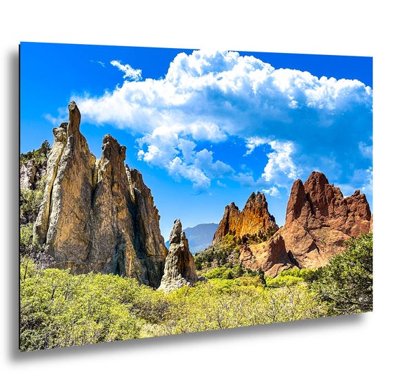 Cathedrals of Stone – Garden of the Gods Colorado Photography Print | Rocky Mountain Wall Art