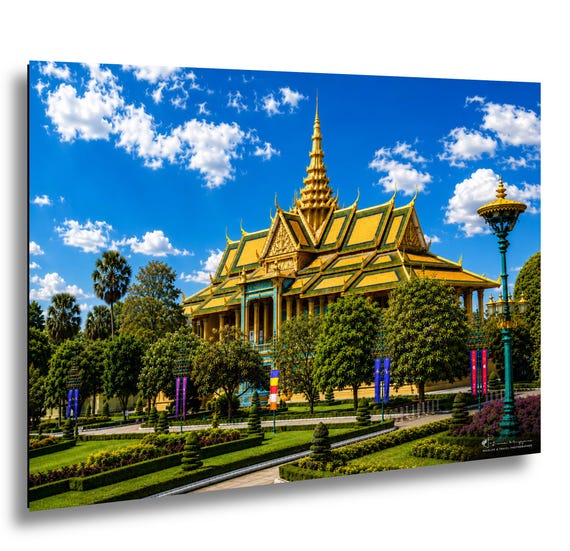 Royal Palace Phnom Penh Print – Khmer Architecture Travel Photography (Southeast Asia)