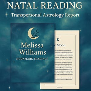 Moonmark Natal Reading | Soul-Guided Astrology Report for Emotional & Spiritual Growth (PDF)