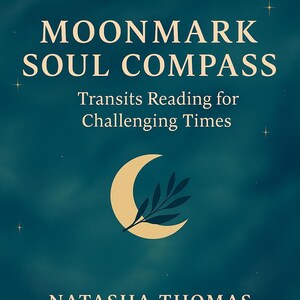 Boussole d'âme Moonmark | Lecture des transports en commun pour des périodes difficiles | Clarté émotionnelle et spirituelle grâce à l'astrologie