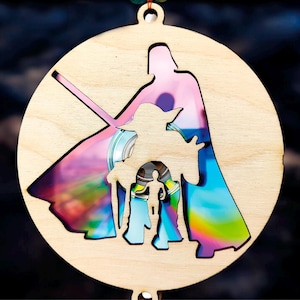 Laser Cut Wood Suncatcher Design, DVD Remake, Laser Cut File, SVG, PDF, Digital File