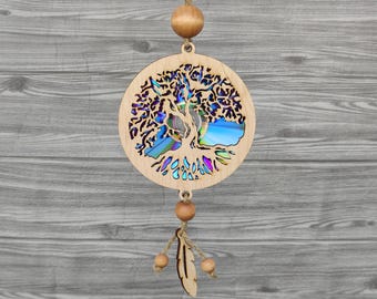 Tree Of Life Suncatcher: Wooden & DVD Window Decoration (Digital Download)