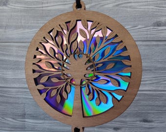 Tree of Life, Suncatcher SVG, Laser Cutting Files, Glowforge