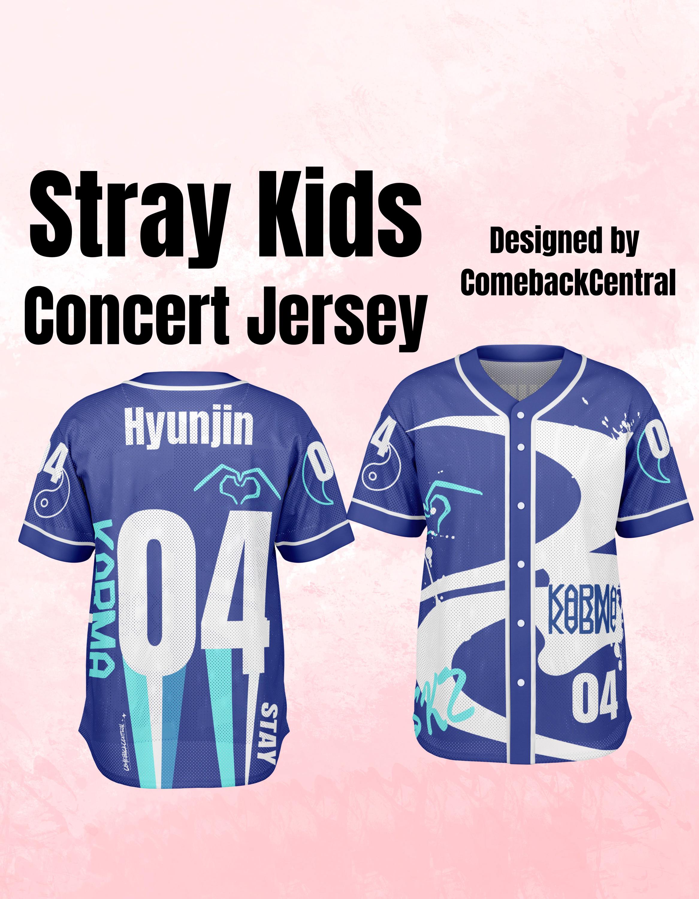 アイドル UNIFORM T-SHIRT Hyunjin UNIFORM SHIRT - Hyunjin / Stray Kids『Stray Kids World Tour