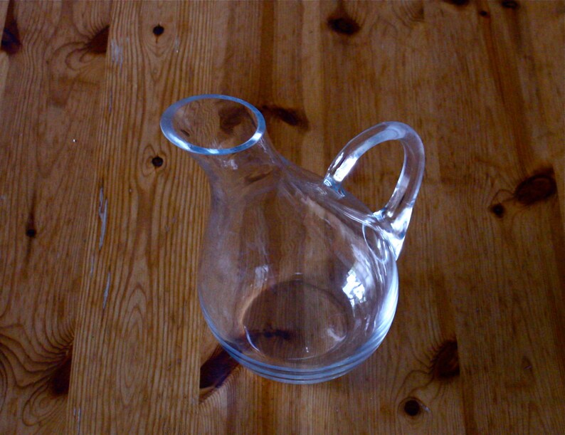 Krosno crystal large Duck decanter for wine modernist elegant Etsy