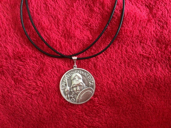 Sterling silver Athena goddess of war 20" watch f… - image 1