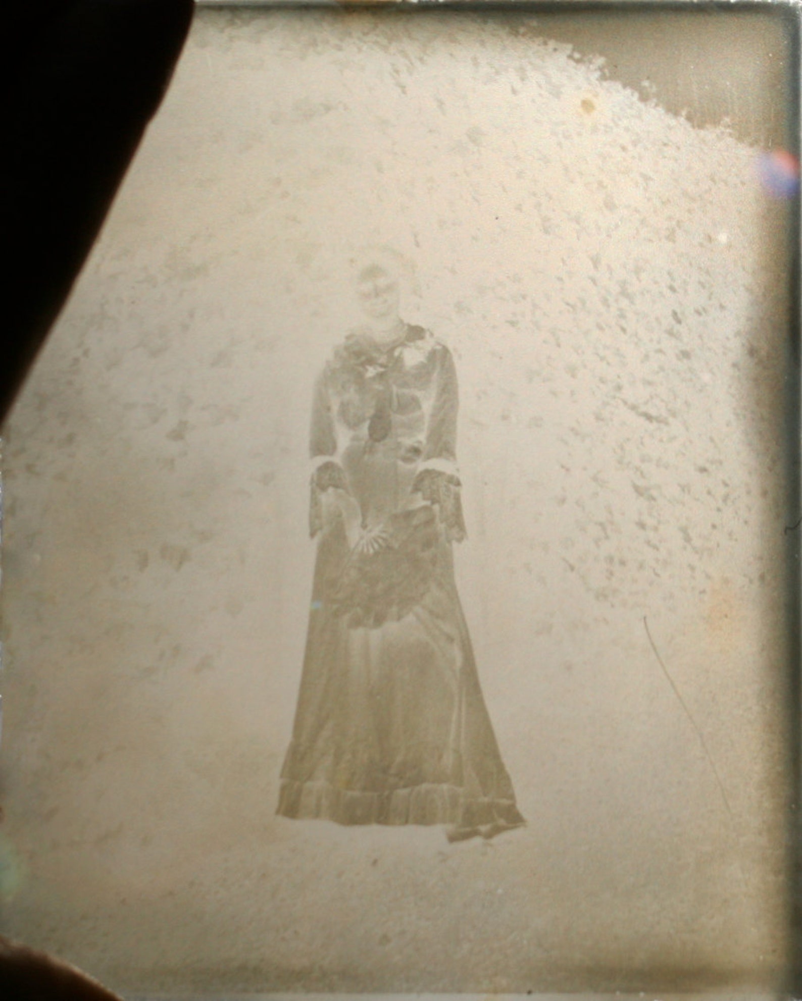 Antique Photographic Negative Glass Plate Victorian Portrait Etsy