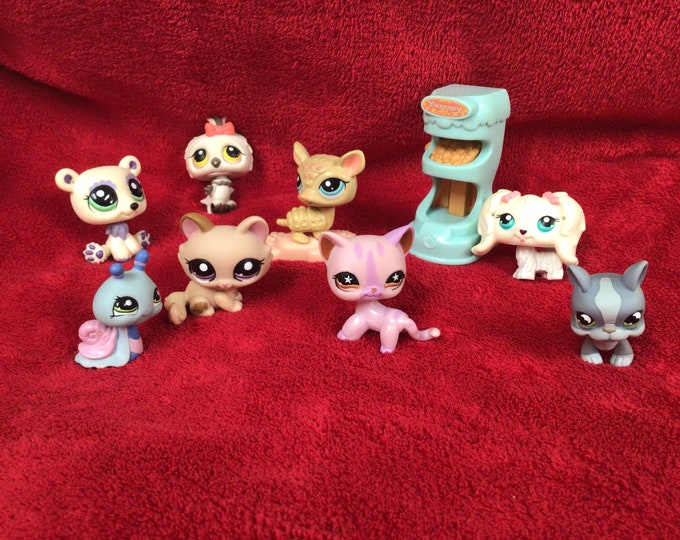 LPS Littlest Pet Shop 2291 Cat Hasbro Collector Toys LPS Pets & FREE Bow Accessorie Etsy