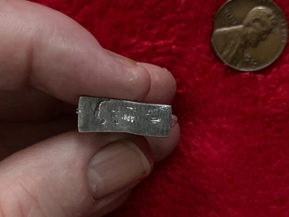 Old Solid Sterling silver figural hippogriff mons… - image 6