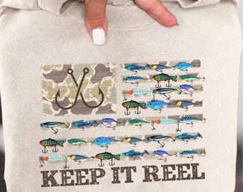 Keep it reel PNG, Fishing Png, Catfish Png, Hand Drawn Png, Boys Png, Summer Png, Toddler Png, Kids Png, Southern Boy Png, Craft