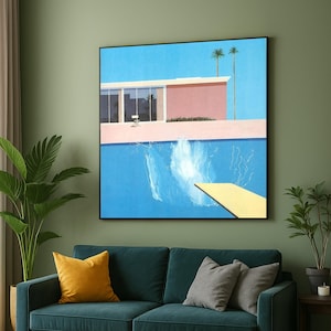 David hockney a bigger splash - Etsy 日本
