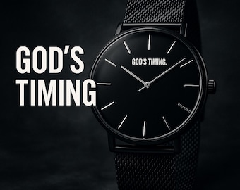 Gift for men Christian Jewelry Christian Watch Men’s gift Faith gift jewelry