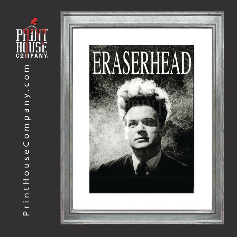 Eraserhead horrorthriller movie poster print Halloween Etsy