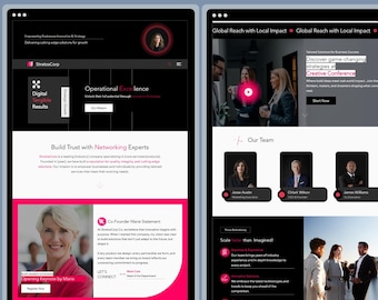 Wix Template for Corporate Wix Business Website Finance Page Wix Template Portfolio Website Wix Blog Coach Website TemplateDesign Wix Studio