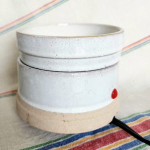 Rustic 2-in-1 Electric Soy Wax Warmer: Candle & Tart Melter