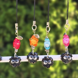 Soot Sprite Phone Charms