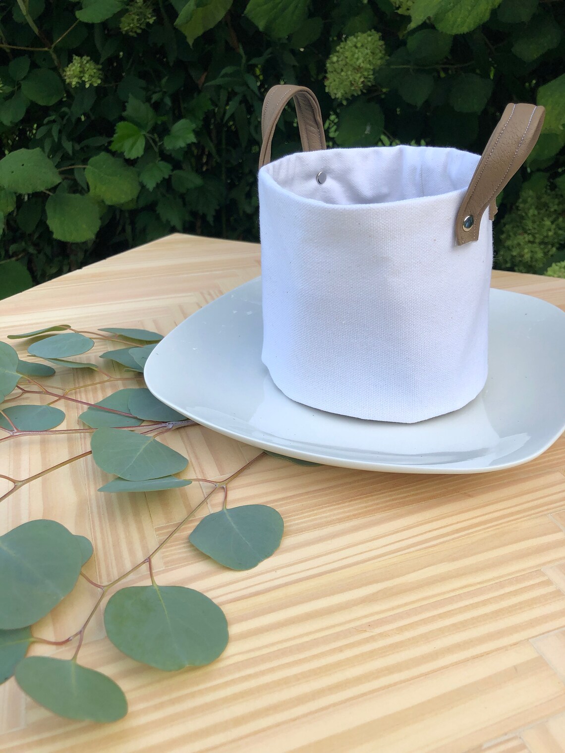 Indoor Fabric Pot Cover Fabric Planter Water Resistant Etsy