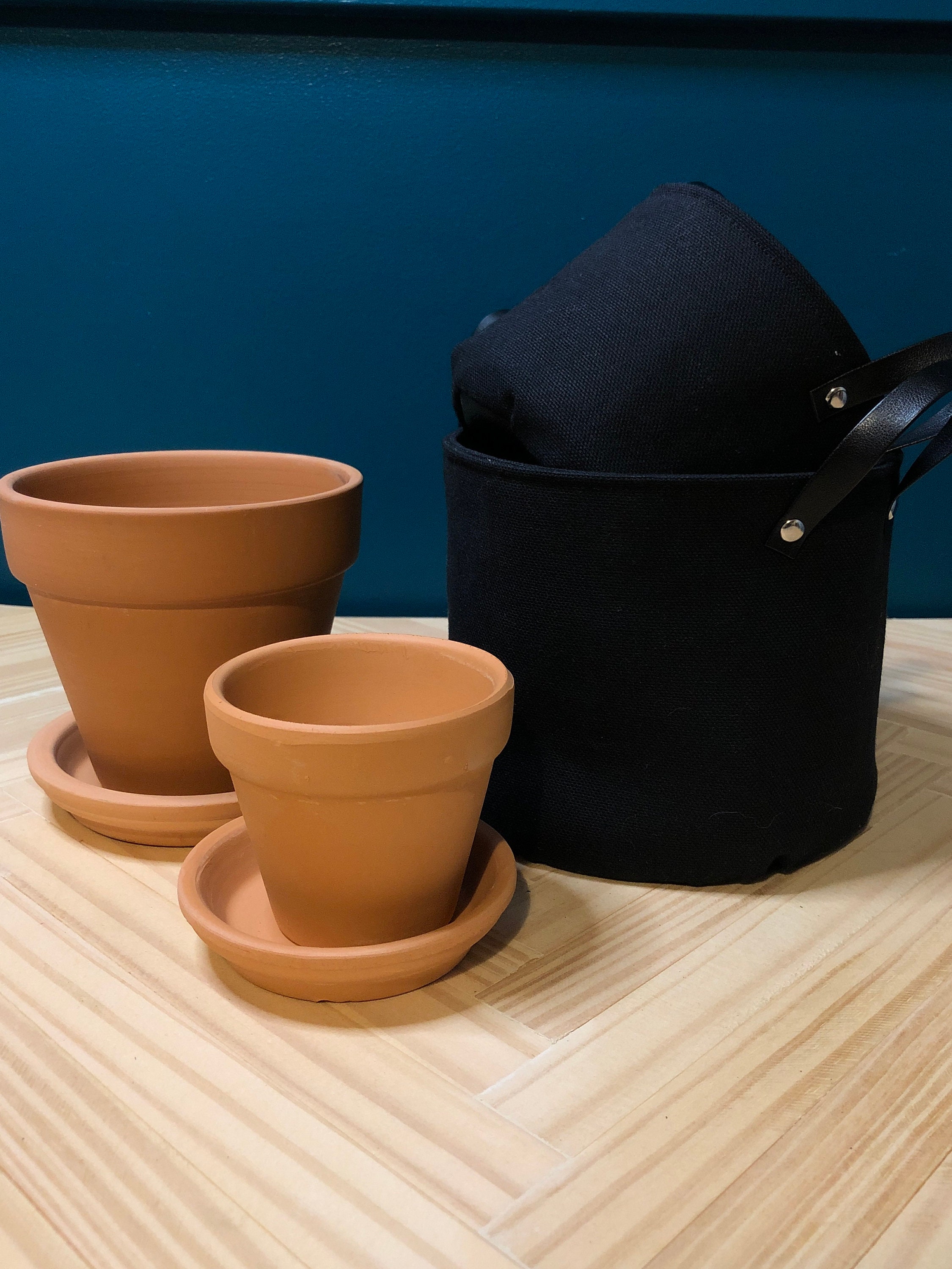 Indoor Fabric Pot Cover Fabric Planter Water Resistant Etsy