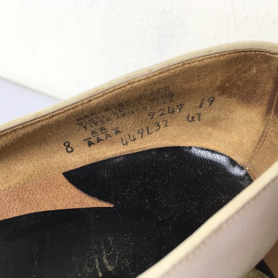 vintage 1950s pumps high heels shoes|50s leather … - image 7