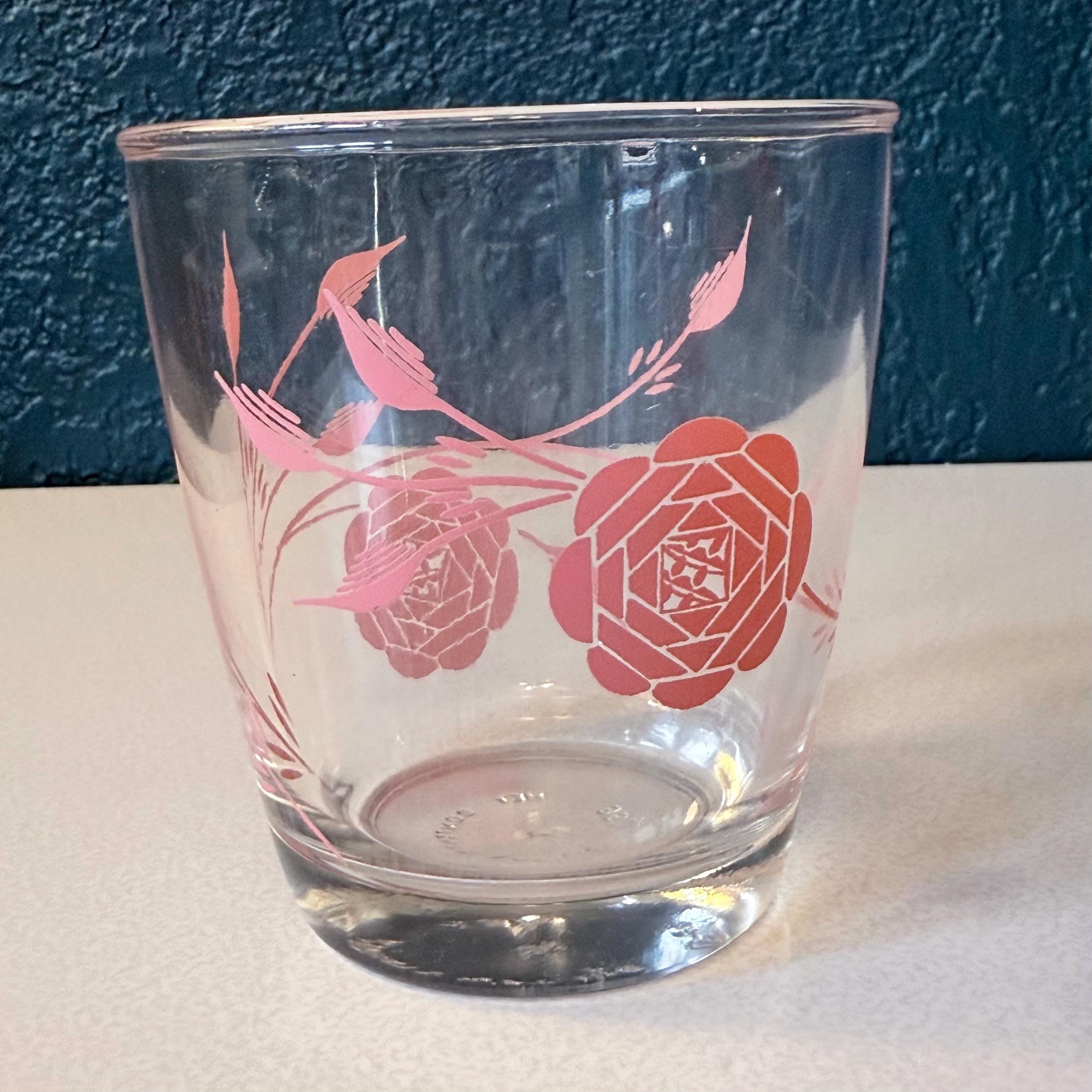 1950s Hazel Atlas Sour Cream Glasses - Set of 2 - Etsy
