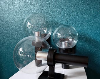 MCM Lightolier Exterior Entry Lights - Wall Light - Globe Lights - Sold Separately