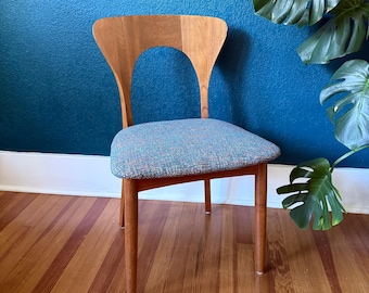 Vintage Danish Teak Peter Chair by Niels Koefoed