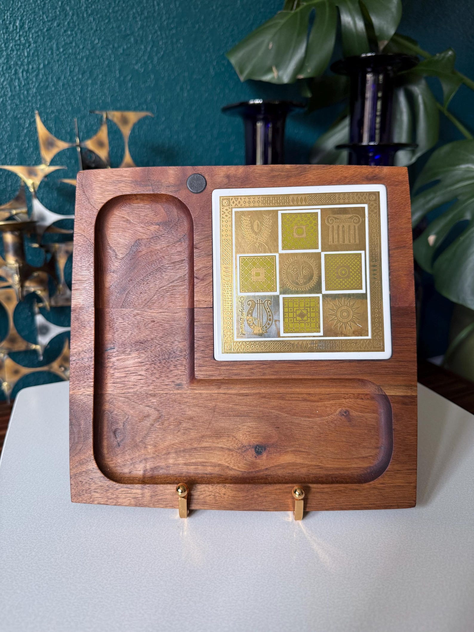 Georges Briard Wood Cheese Tray Platter