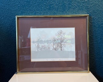 Nature Serigraph - Titled, Signed, and Numbered