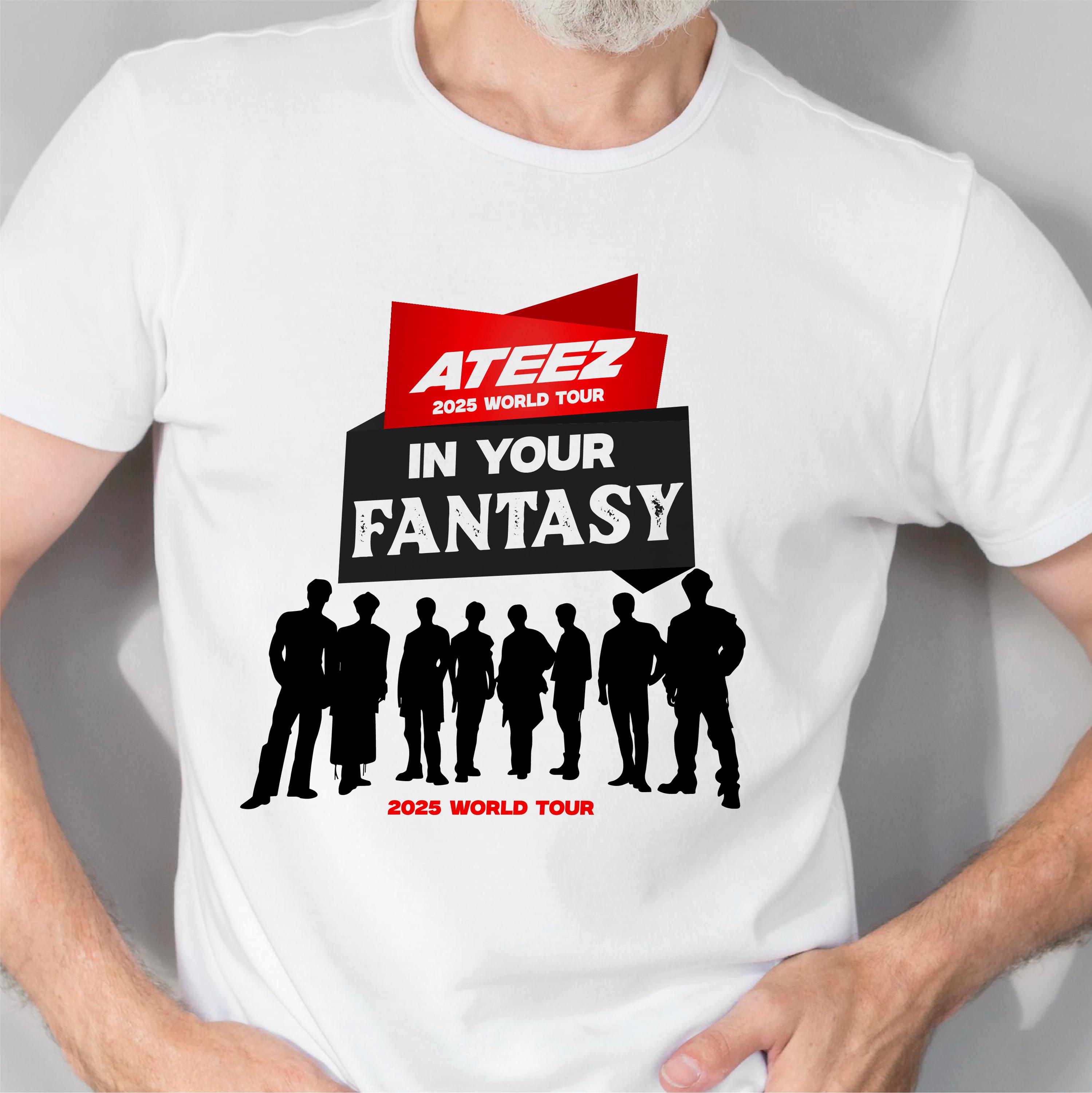 Ateez in Your Fantasy World Tour 2025 SVG Bundle, Ateez