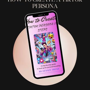 How to Create a TikTok Persona in 5 Steps| Digital PDF Guide| Personal Branding for Beginners