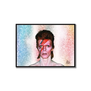 David Bowie - JFTM - Alt Band Aesthetic Poster - Dark Decor - Sad Girls, Metalheads & Alt Bedrooms - Alt Art - Band Poster