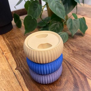 Cable organizer with retractable cable | Cable holder for headphones and chargers | Cable storage for on the go and at home image 5
