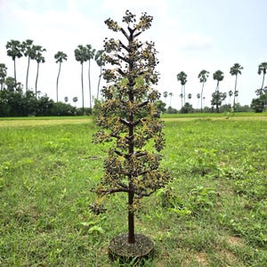 Pyrite Crystal Tree: Handmade Gemstone Money Tree for Wealth & Feng Shui