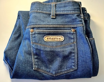 Braxton Jeans Woman's Size 14 Vintage Braxton Blue Jeans