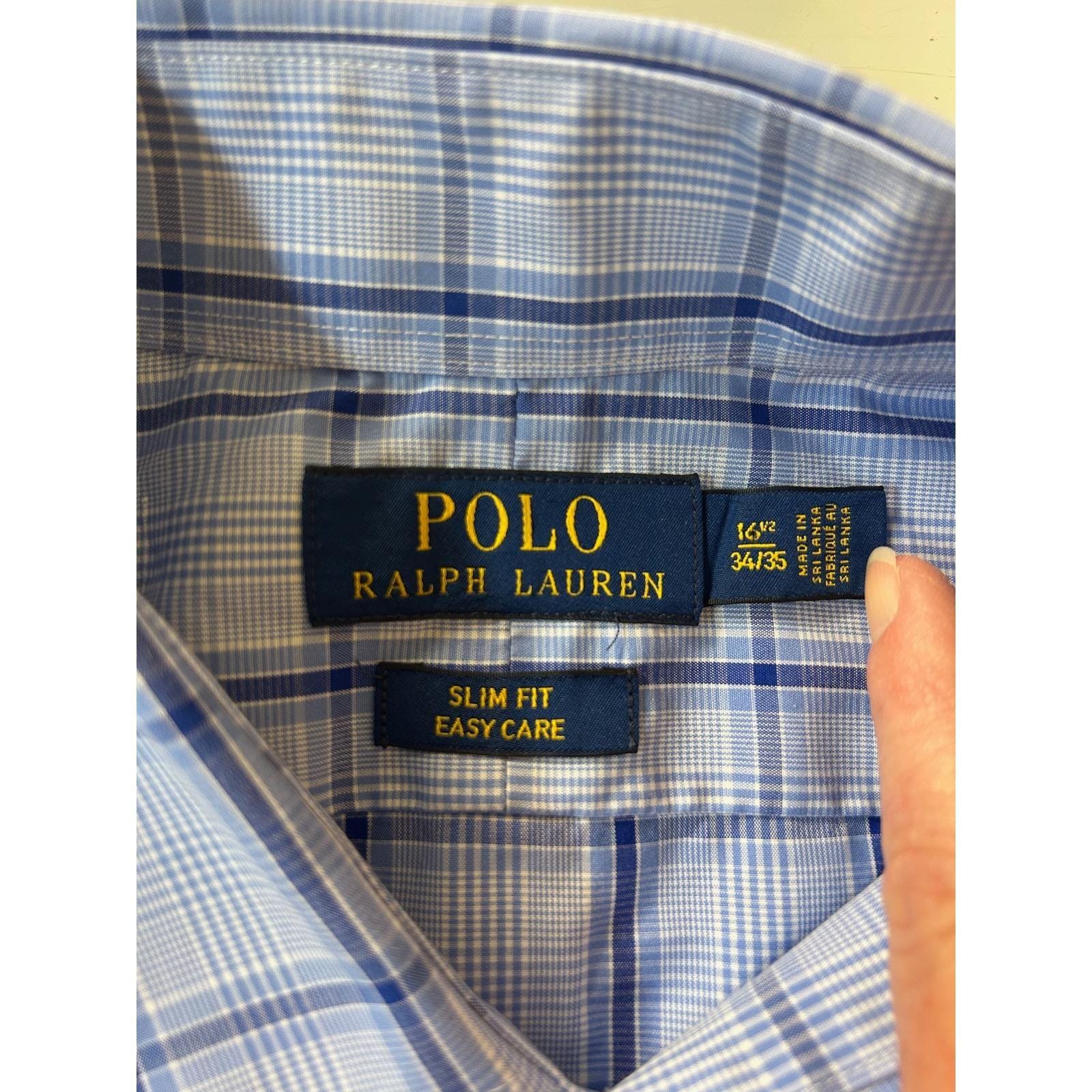 Polo Ralph Lauren Slim Fit Easy Care Plaid Check Dress Shirt Men - Etsy Polo Ralph Lauren Slim Fit Easy Care Plaid Check Dress Shirt Men - Etsy
