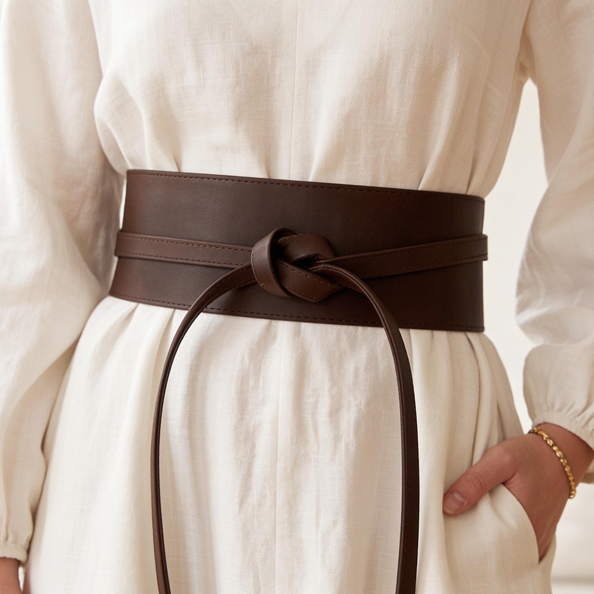 brown belts for dresses Dress Women 28 in / 71 MORETHAN4W Women's Cashmere Dresses | Color:PRINCESS BLUE
