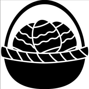 Archivo SVG de cesta de huevos de Pascua – Cricut, Silhouette Archivo de corte por sublimación Canadá – Cricut, Silhouette Archivo de corte por sublimación Canadá – Cricut, Silhou