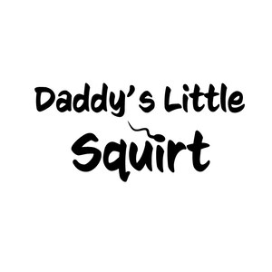 T-shirt Bébé "Daddy's Little Squirt" - Couleurs Vives, Taille Infant, Neuf Avec étiquettes
