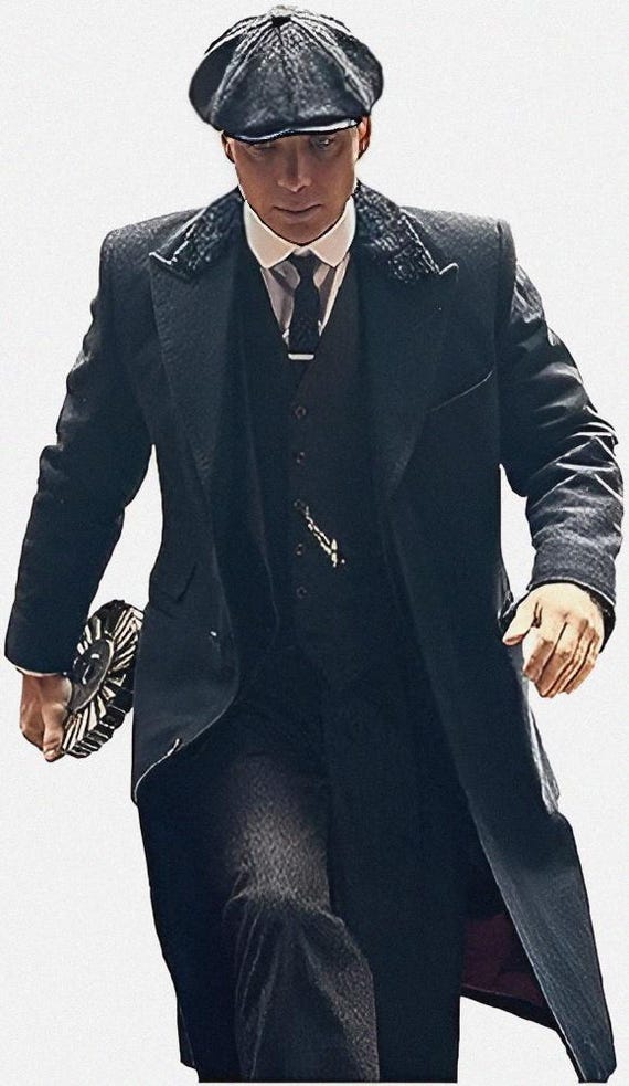 メンズ ピーキー・ブラインダーズ トーマス・シェルビー ブラック