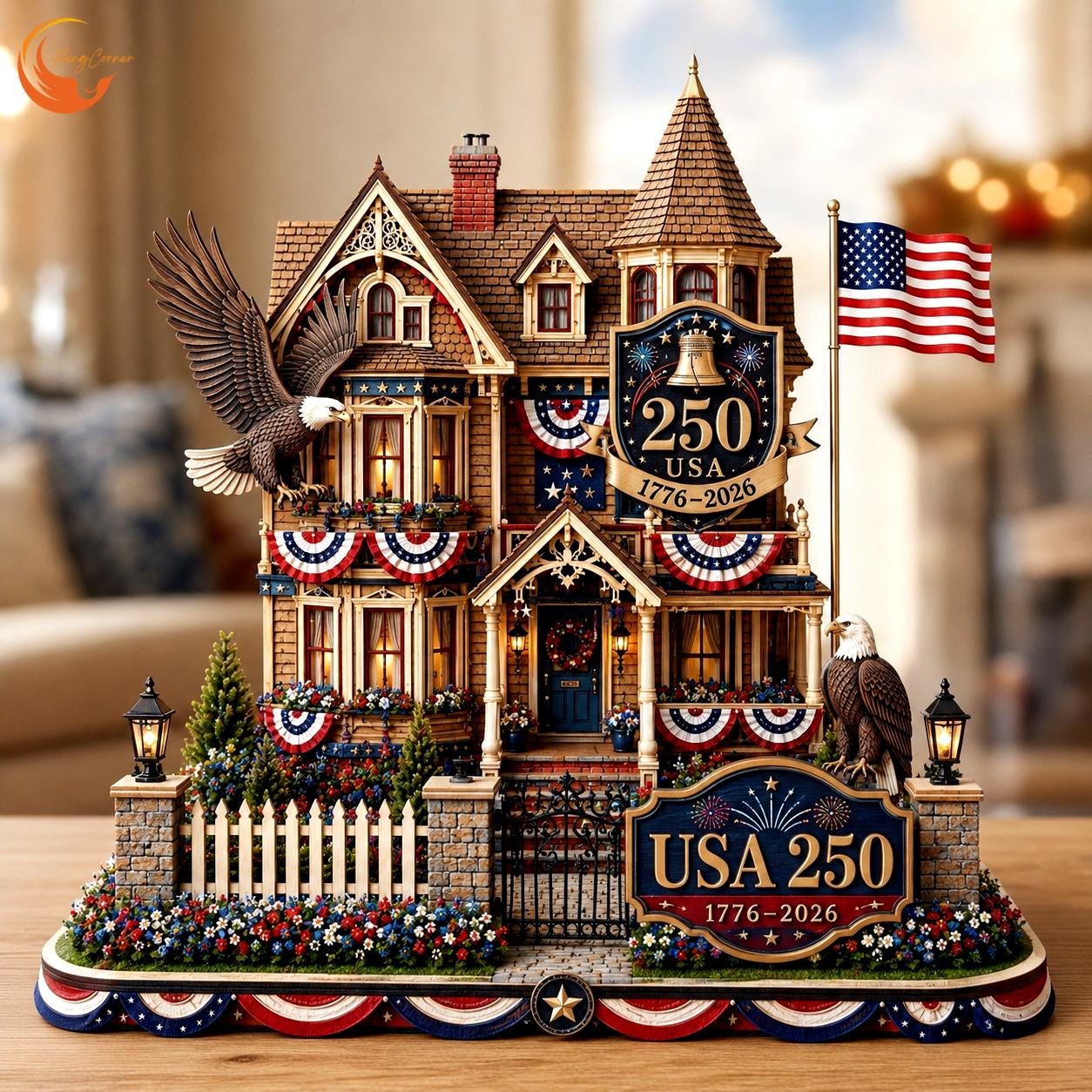 英国風 カントリーハウス ミニチュア 置物 Victorian House Figurine - Etsy