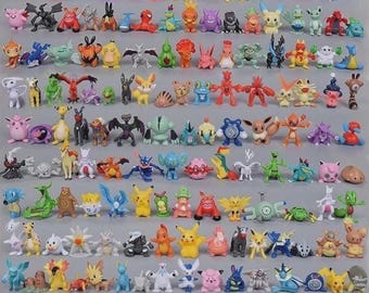 144 Pokemon Mini Figure Toys Pikachu Action Figures | Kids Gift |Party Favors|