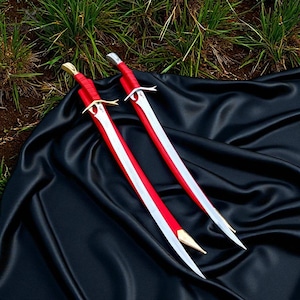 Heron Mark Blade Replica - Handmade Wheel of Time Sword | High Carbon Steel Fantasy Sword | Cosplay & Gift-Ready Collectible