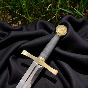 Excalibur Sword of King Arthur - Handmade Merlin Medieval Sword | High Carbon Steel Blade - Best Gift for Him, Groomsmen & Wall Decor
