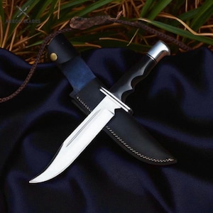 Scream Replica Buck 120 Hunting Knife | Ghostface Knife | Horror movie Prop | Halloween Gift for Him | Bloody Scary Collectible Gift