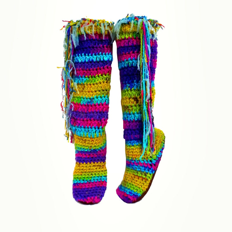 hippie slipper socks