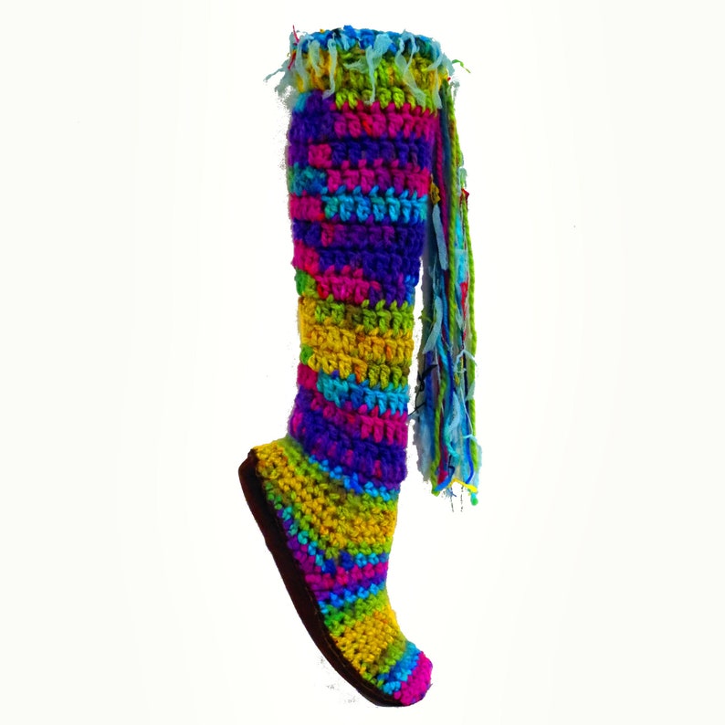 hippie slipper socks