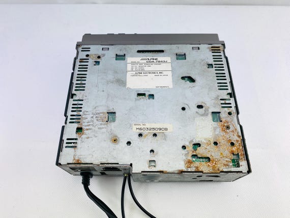 1990s Ultra-rare Alpine CDA-7843J Car CD Radio Player - Etsy 1990s Ultra-rare Alpine CDA-7843J Car CD Radio Player - Etsy